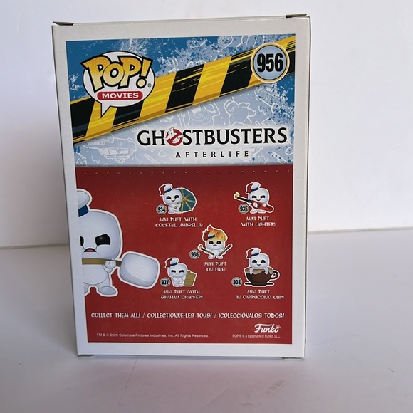 POP! Movies Ghostbuster Afterlife #956 : Mini Puft With Weights Funko Exclusive - Picture 2 of 5